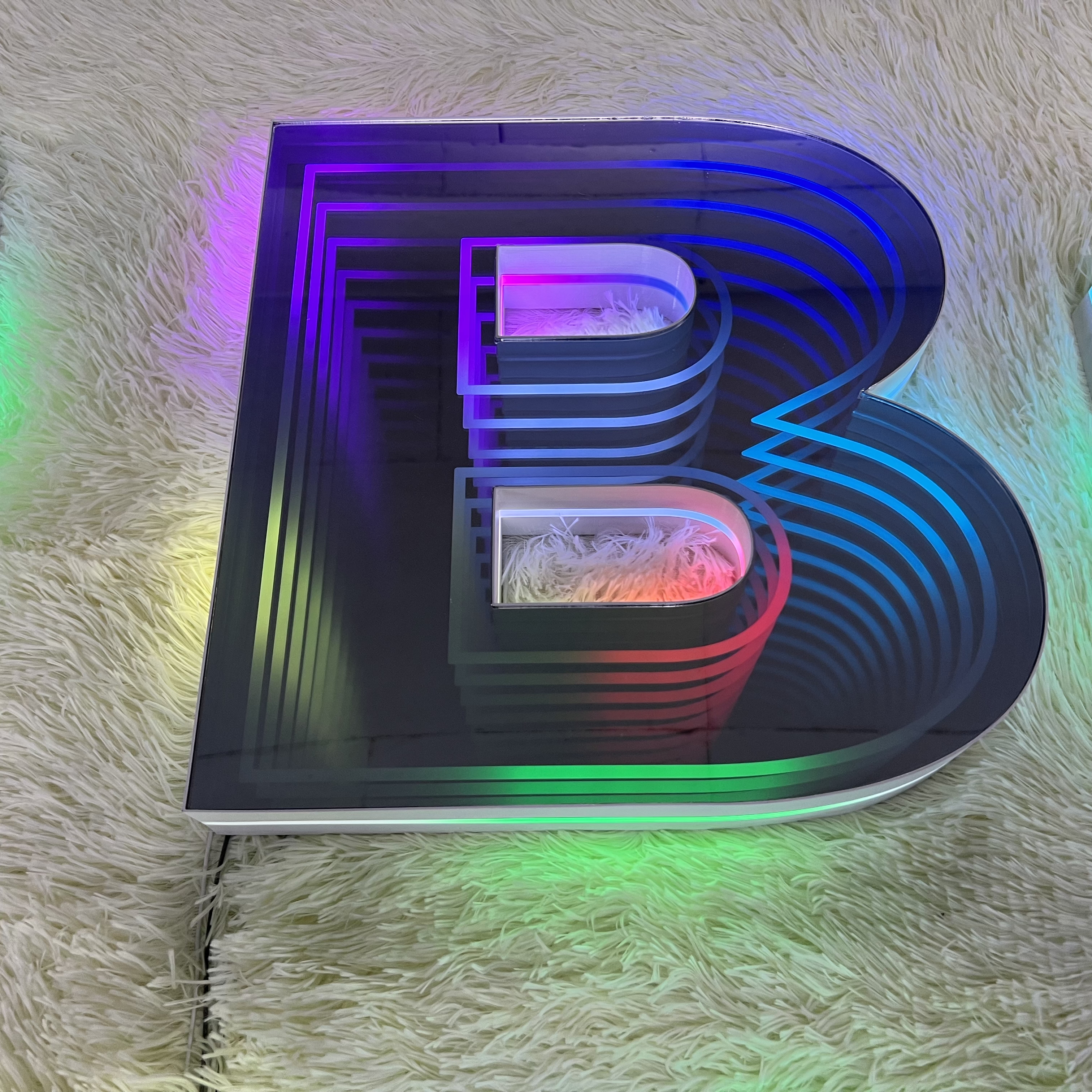 Acrylic RGB Melaleuca Mirror Word(图3)